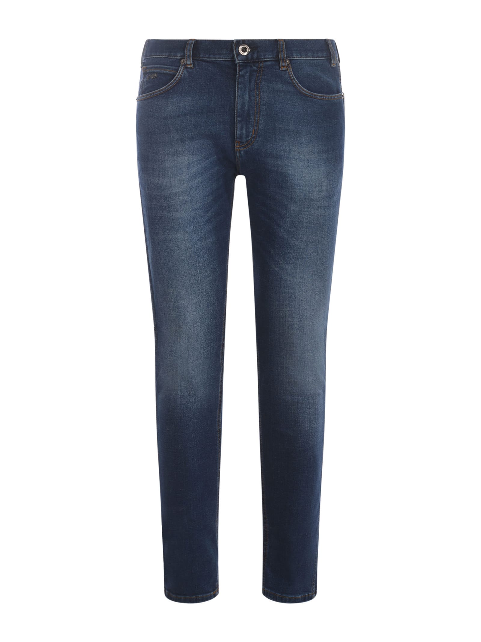 Shop Emporio Armani Jeans  In Denim