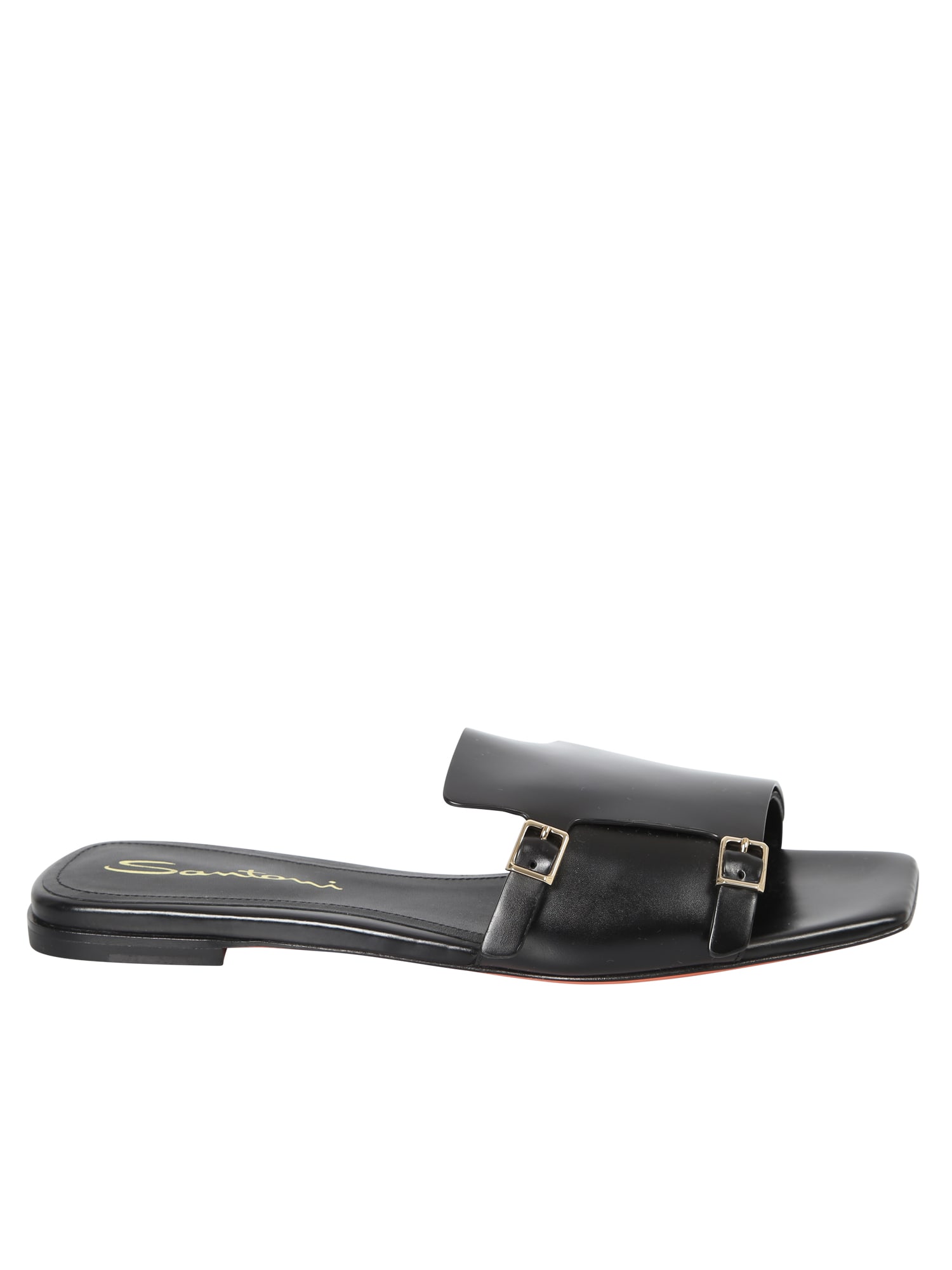 Double Buckle Sandals