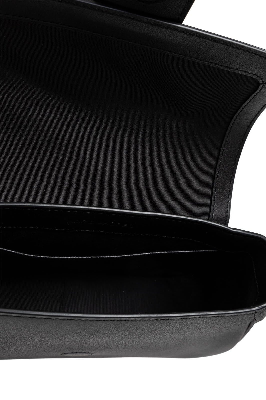 Marc Jacobs Clover Black Leather Bag In Black