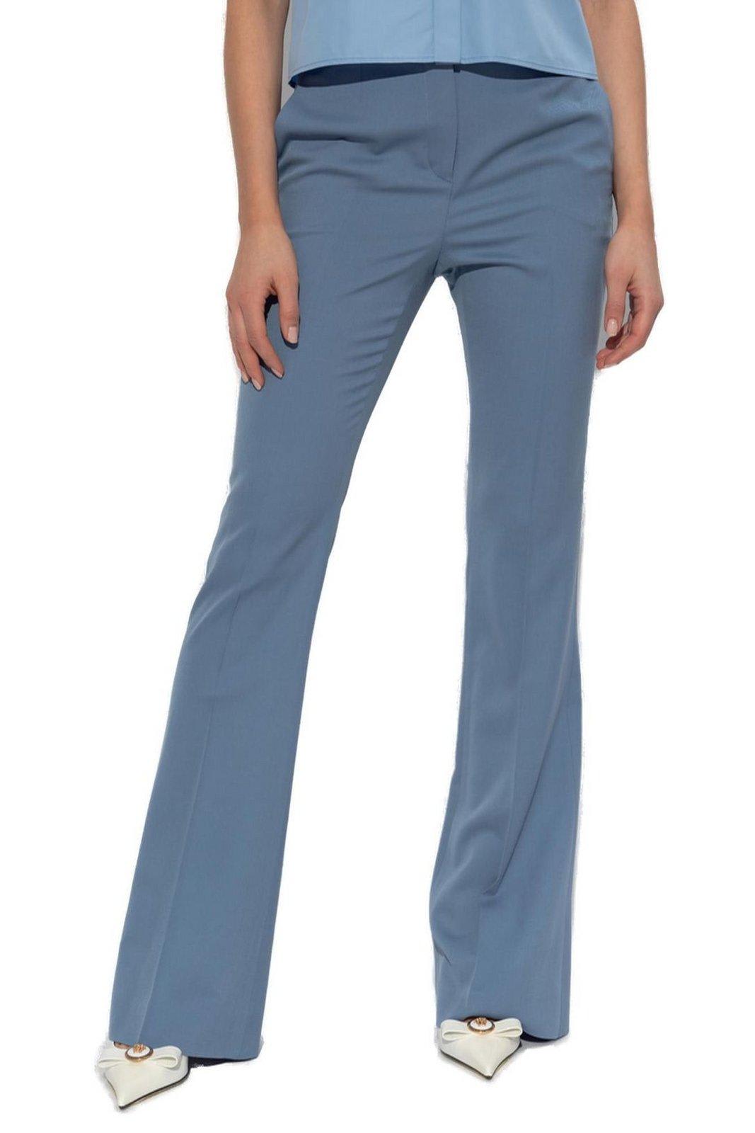 Versace Pressed-crease Tailored Trousers