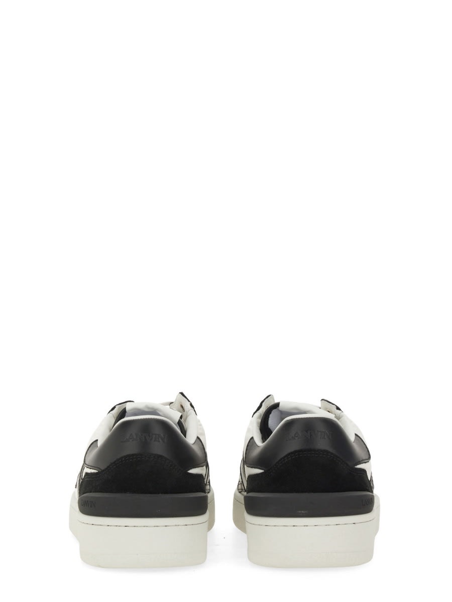 Shop Lanvin Sneaker Clay In White