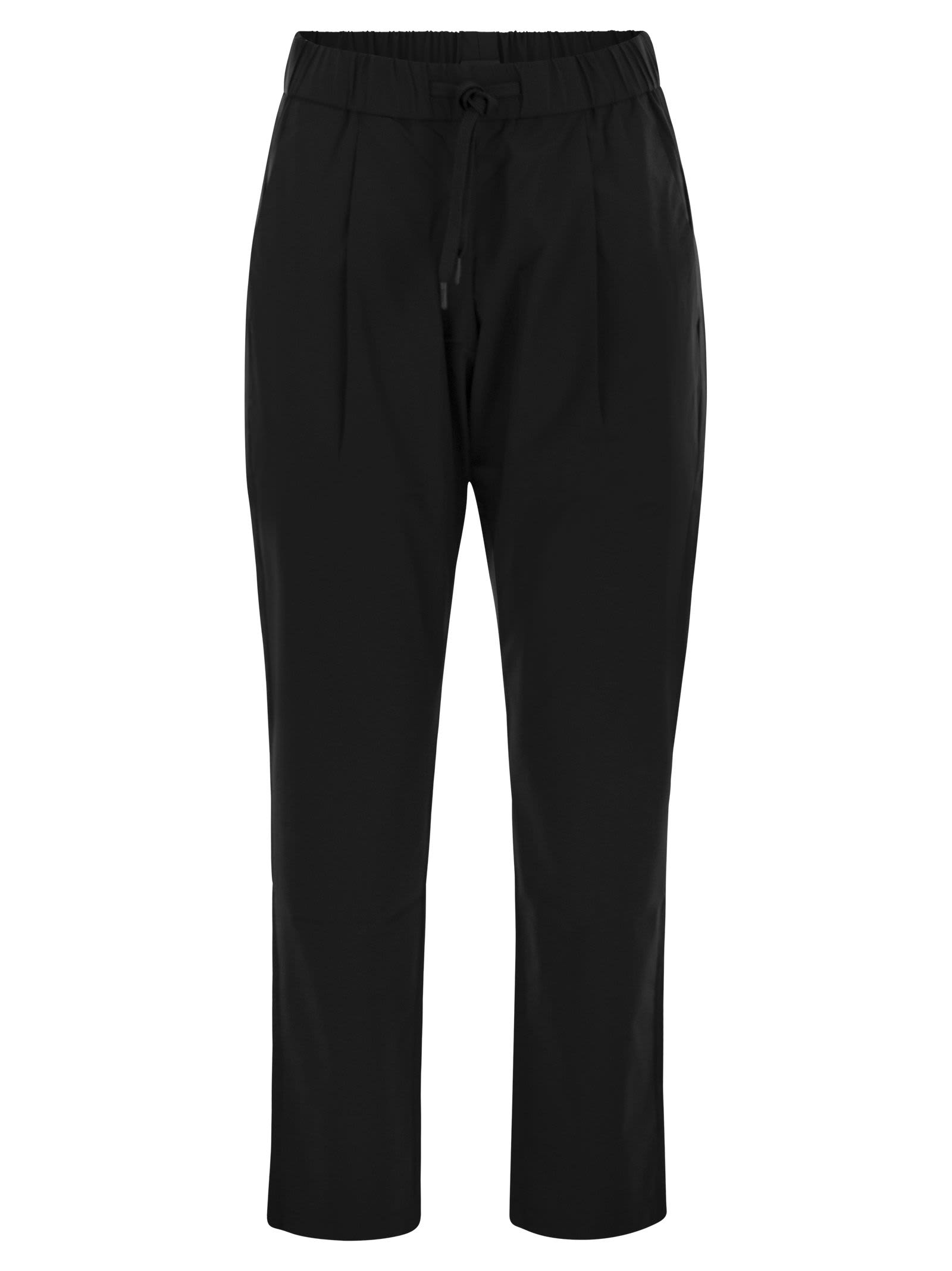 Herno Nylon Maestro Laminar Pant In Black
