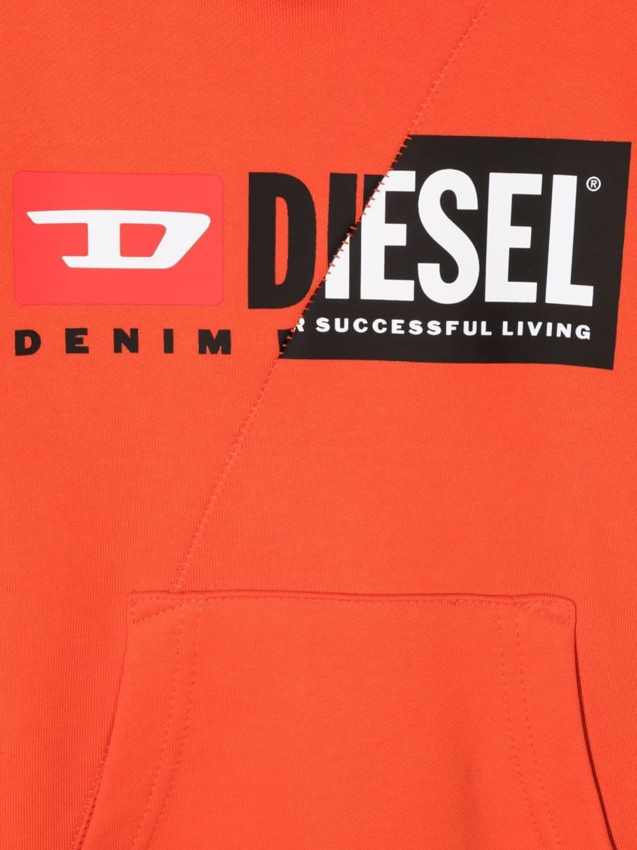 Diesel Cutyx Over Felpa In Red