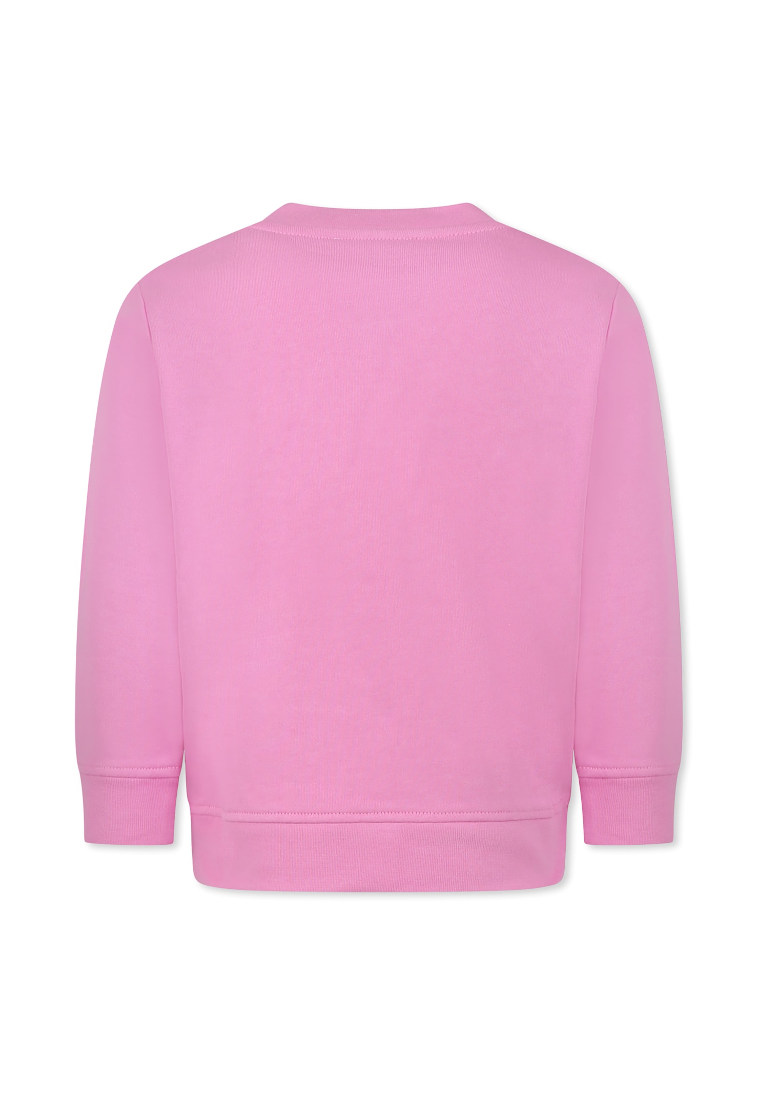 Shop Stella Mccartney Pink Sweatshirt For Girl With Strawberry
