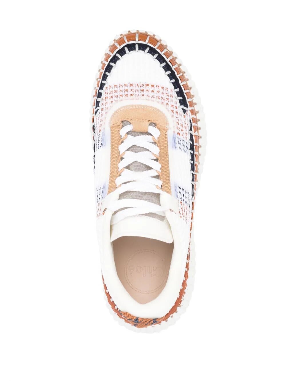 Shop Chloé Sneakers Nama In G Ginger Red