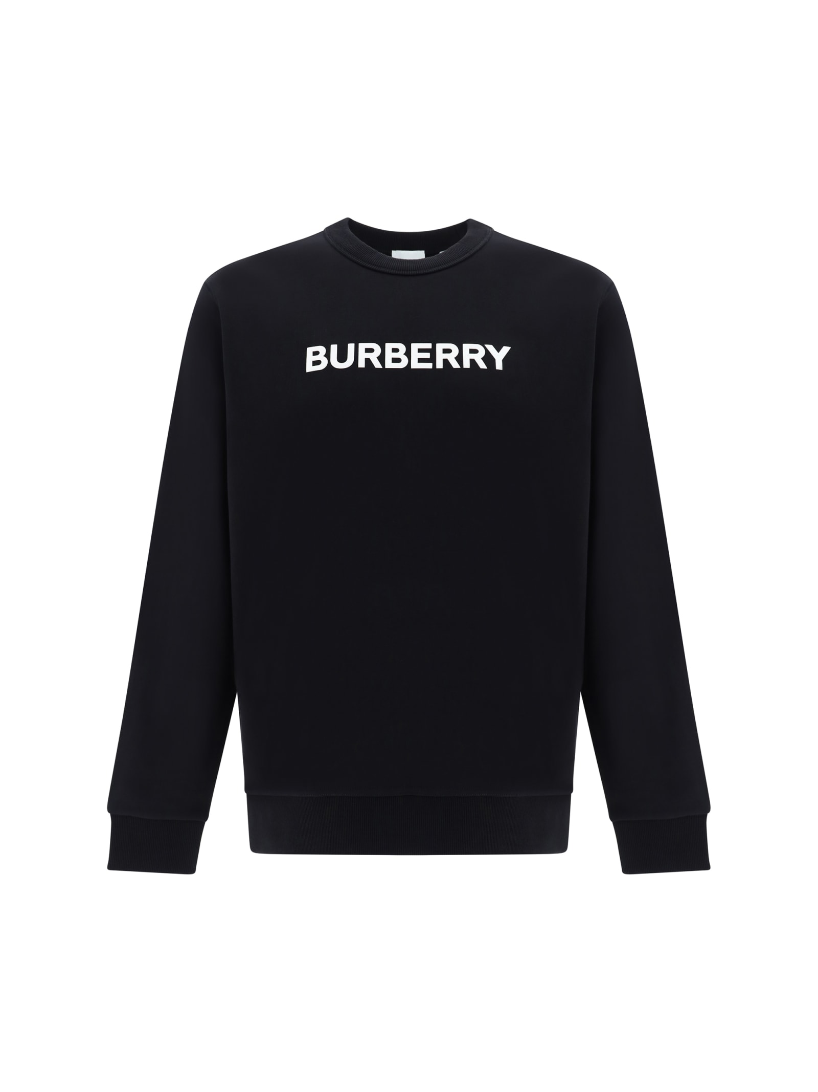 Burberry Sweatshirt In Nero