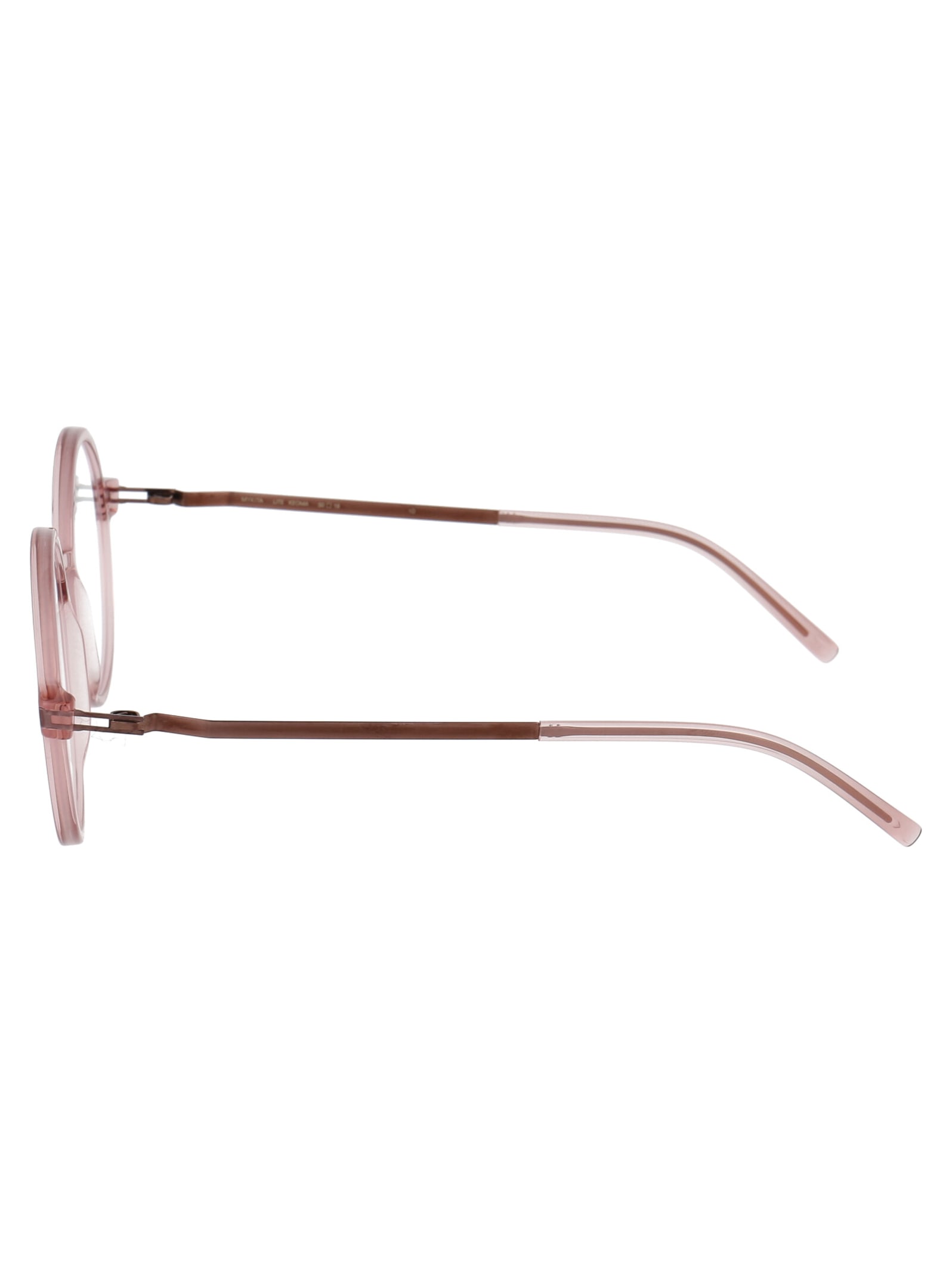 Shop Mykita Keoma Glasses In 898 C104-melrose/purple Bronze Clear