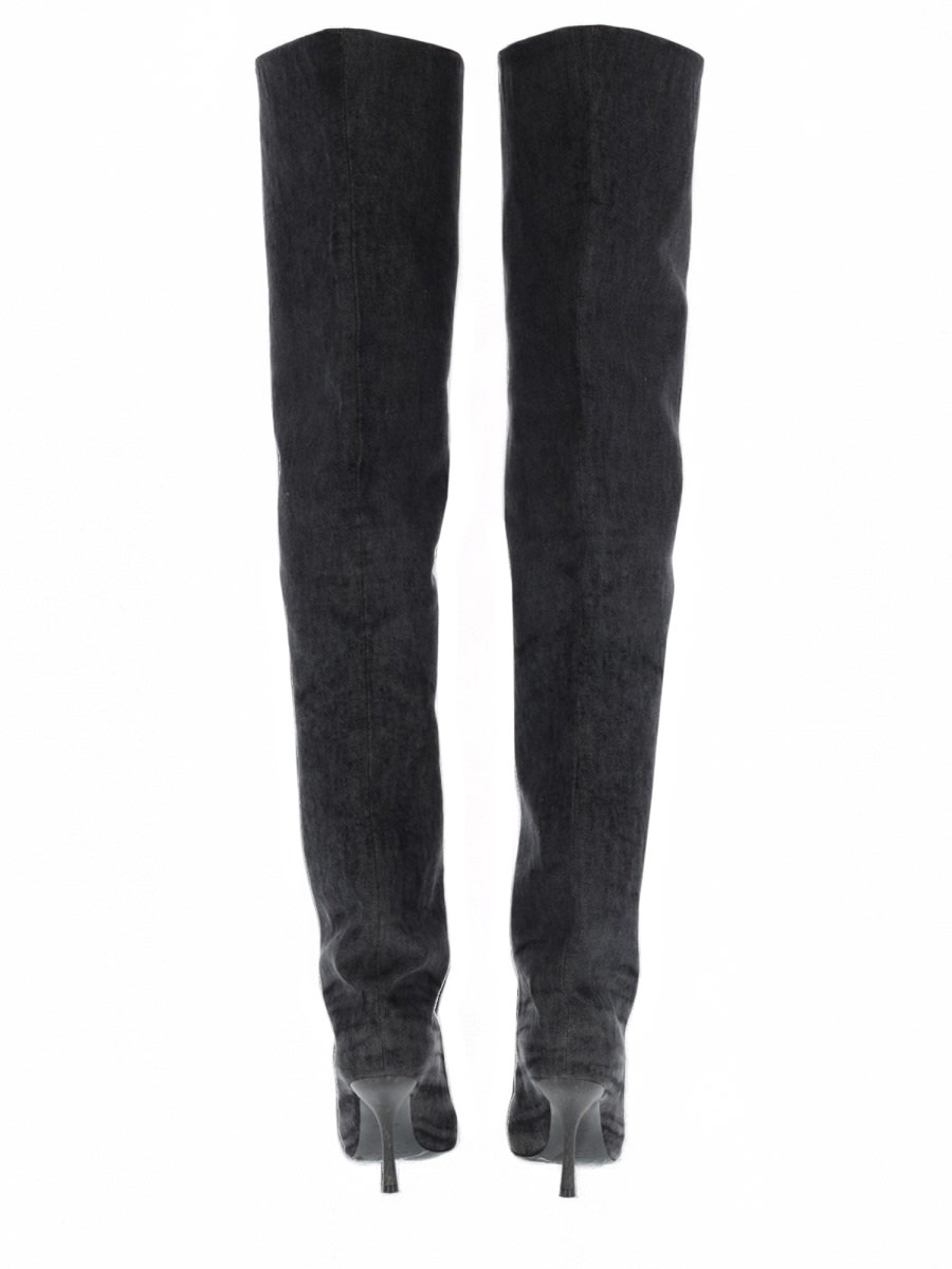 Diesel Boot D-venus 90 In Black