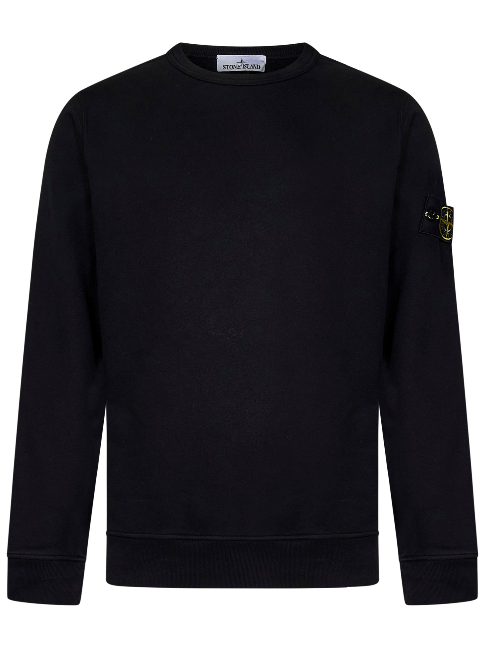 Shop Stone Island Sweatshirt In Black