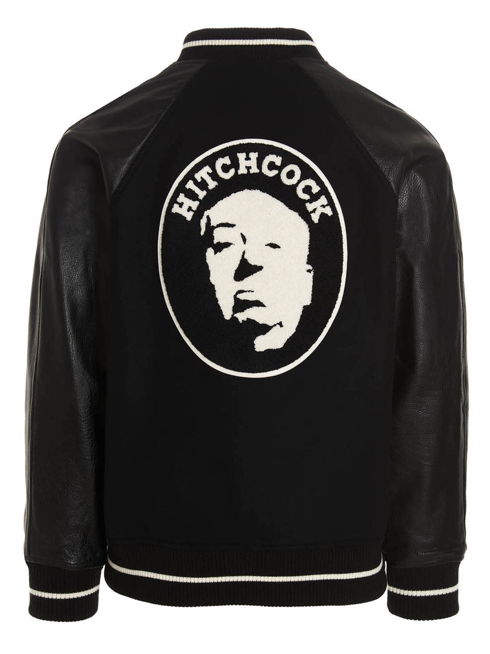 Shop Undercover Hitchcock Bomber Jacket In Black