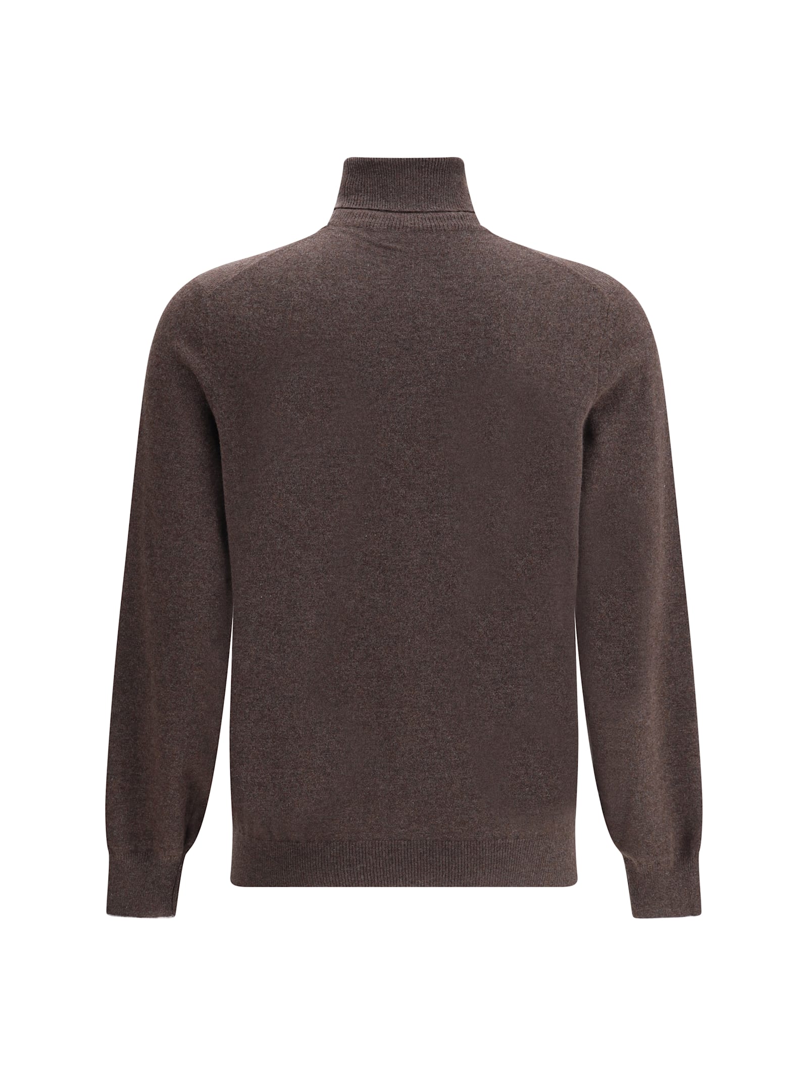 Brunello Cucinelli Turtleneck Sweater In Brown