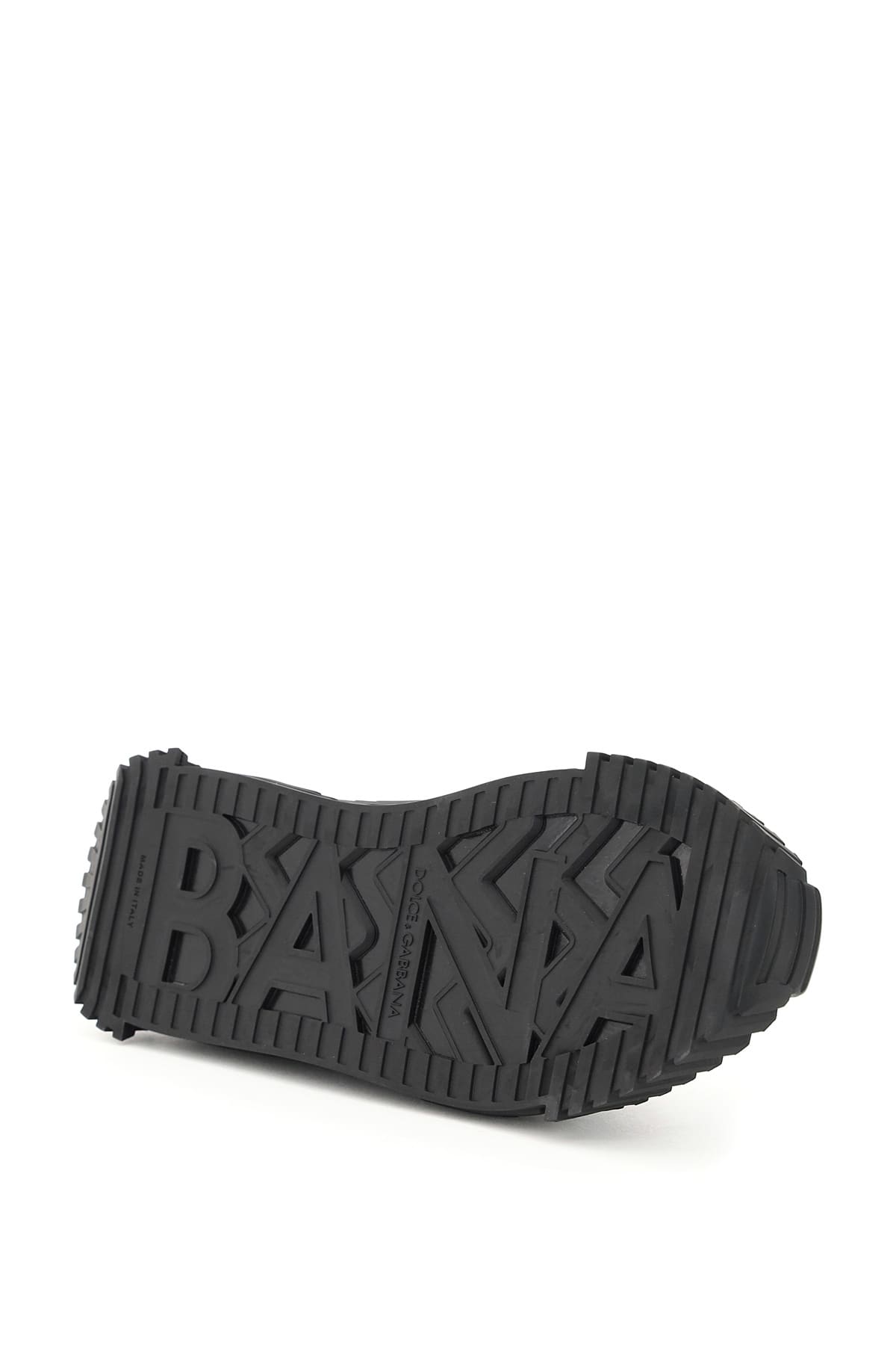 Shop Dolce & Gabbana Ns1 Neoprene Sneakers In Black