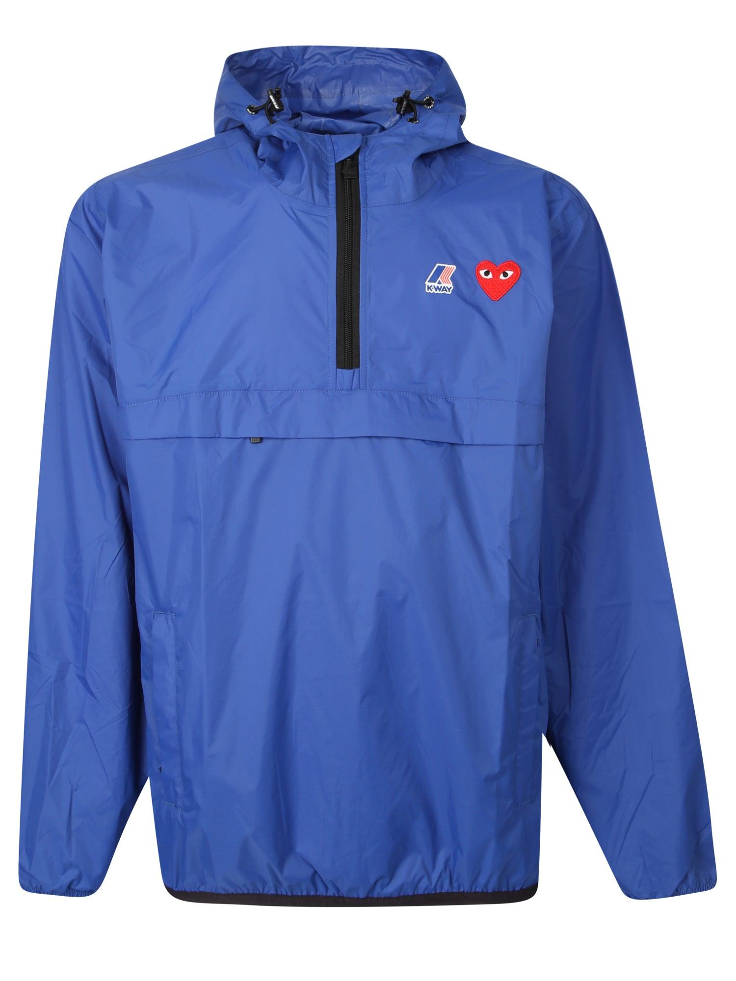 Comme Des Garçons Play Sweatshirt Comme Des Garcons Play Men Color Blue In Blue