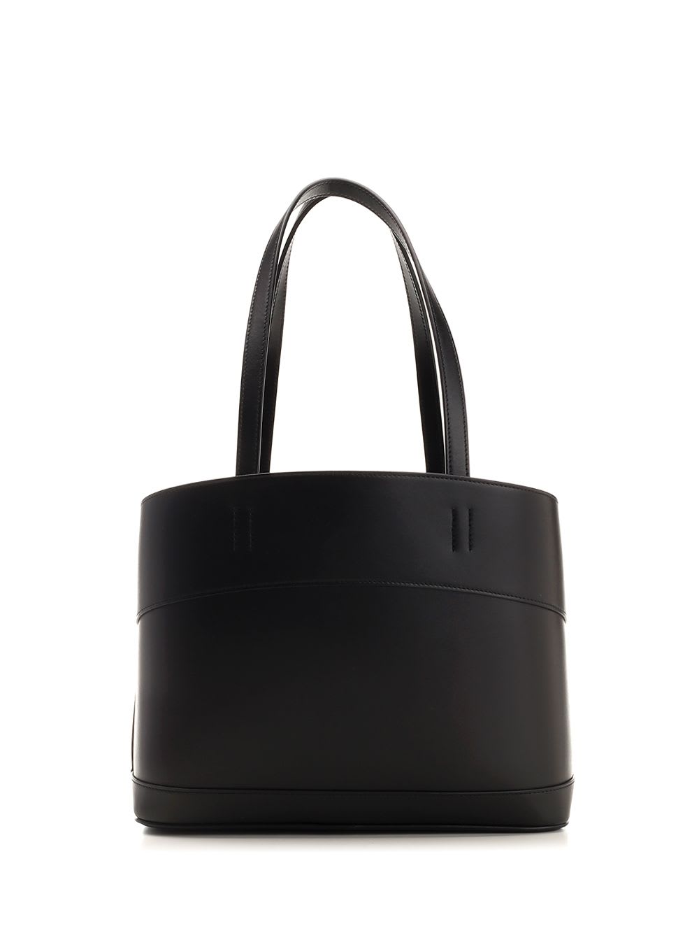 Shop Ferragamo Charming Small Tote Bag In Black