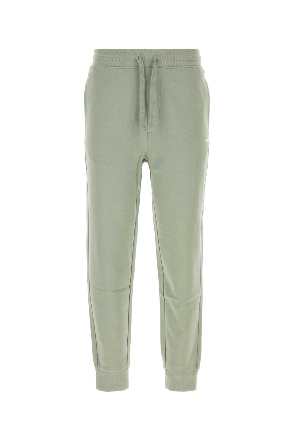 Pastel Green Cotton Joggers