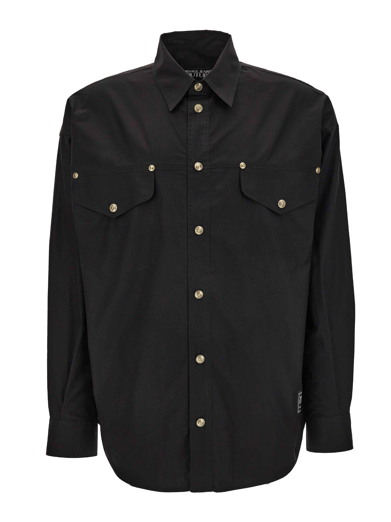 Versace Jeans Couture Shirt In Black