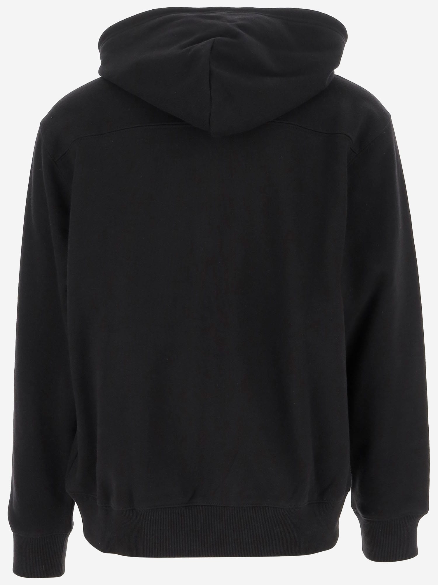 Shop Carhartt Cotton Blend Sweatshirt With Logo In Black