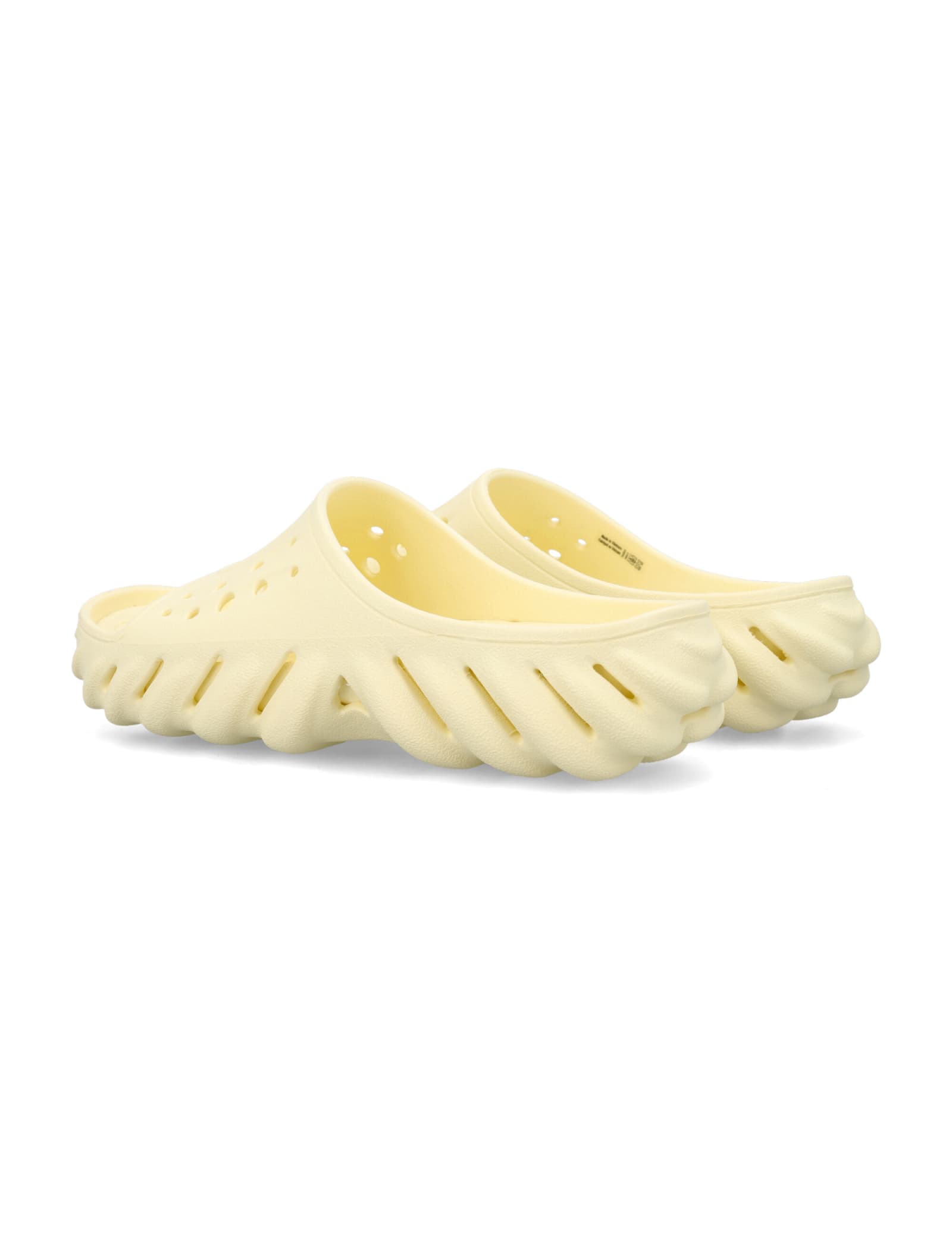 Shop Crocs Echo Slide In Butter Cream