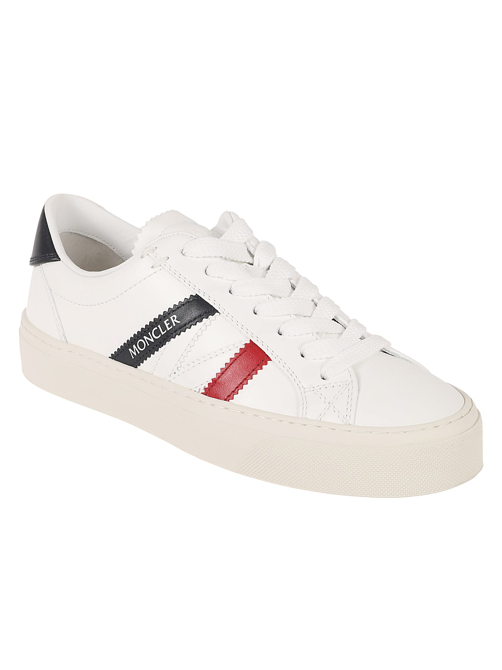 Shop Moncler Monaco2 Sneakers In White