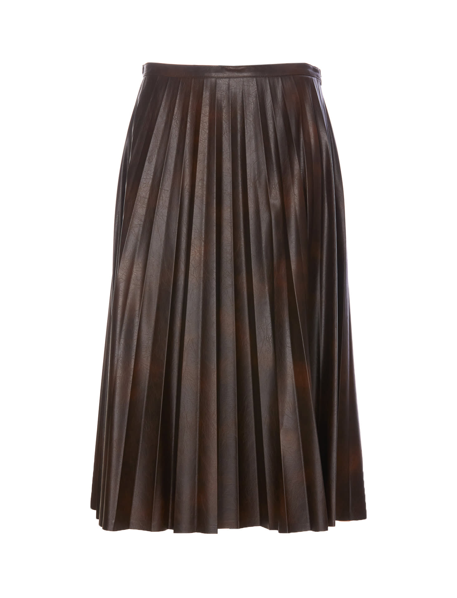 Shop Pinko Kudrika Skirt In Brown