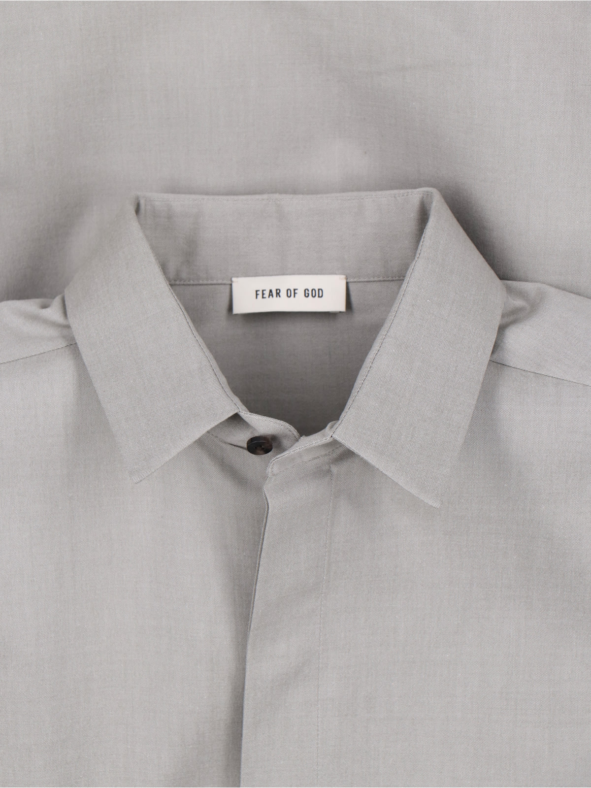Fear Of God Long-sleeved Curved Hem Shirt