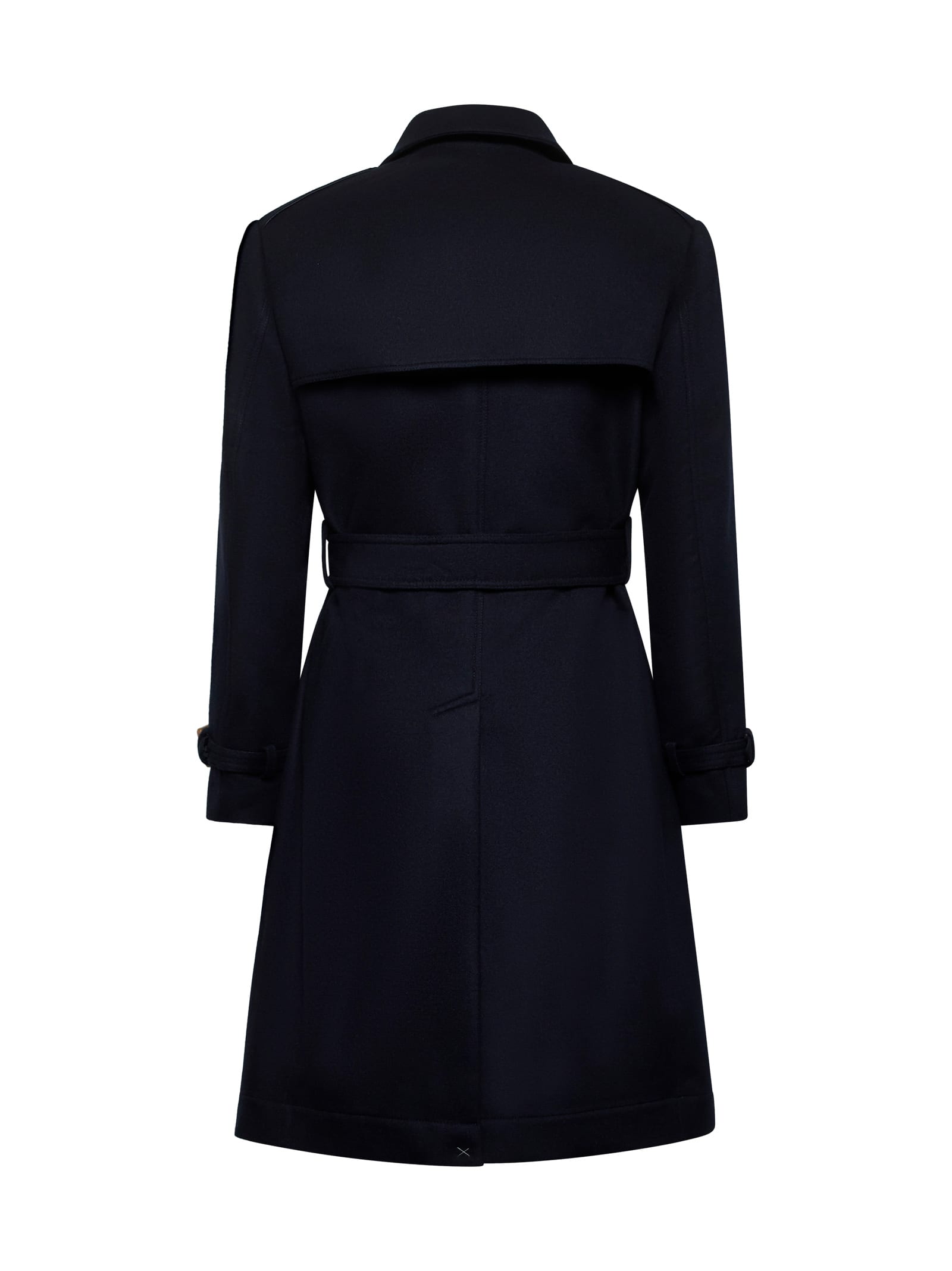 Shop Brunello Cucinelli Coat In Blue