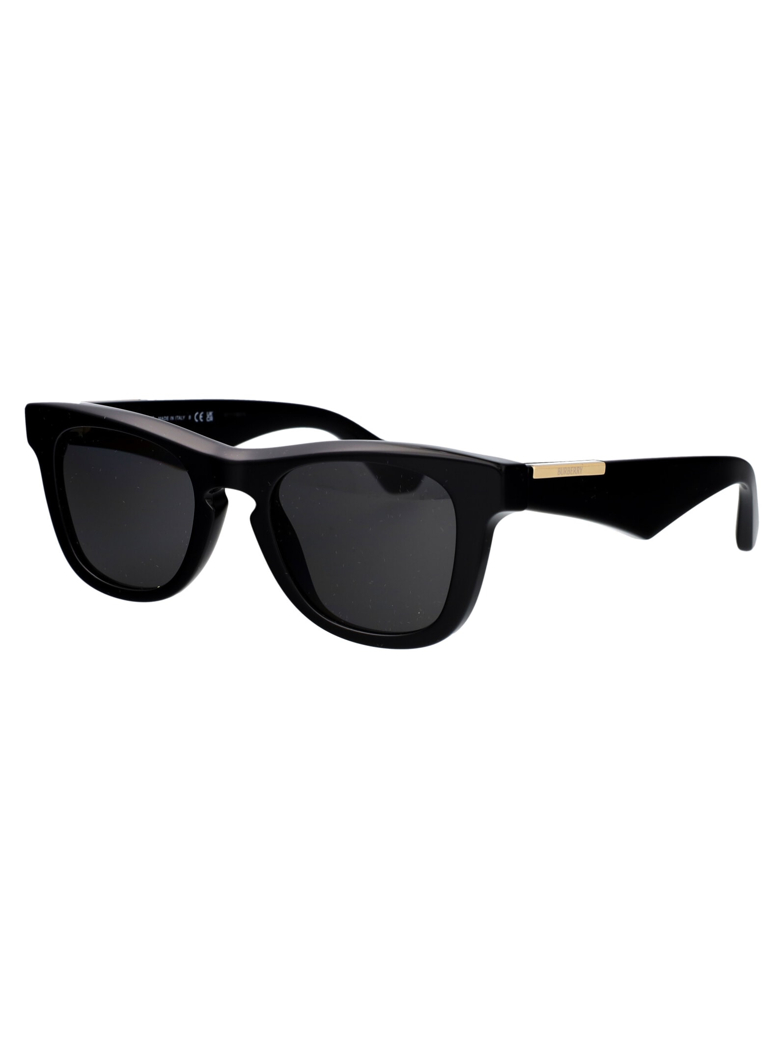 Shop Burberry Eyewear 0be4426 Sunglasses In 300187 Black