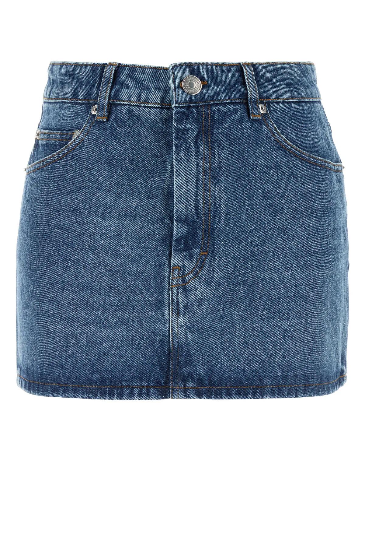 Denim Mini Skirt