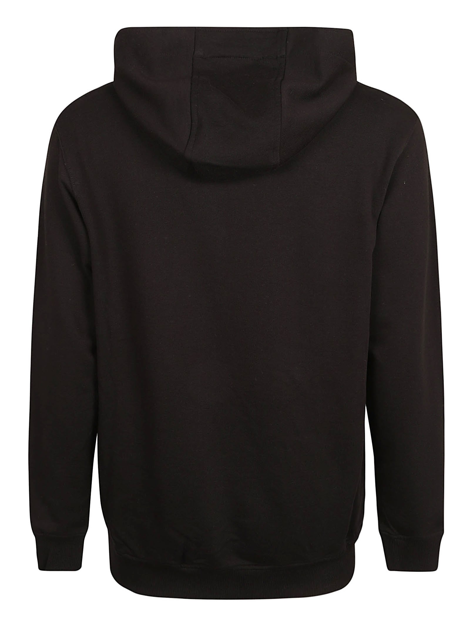 Shop Comme Des Garçons Shirt Croco Patched Hoodie In Black