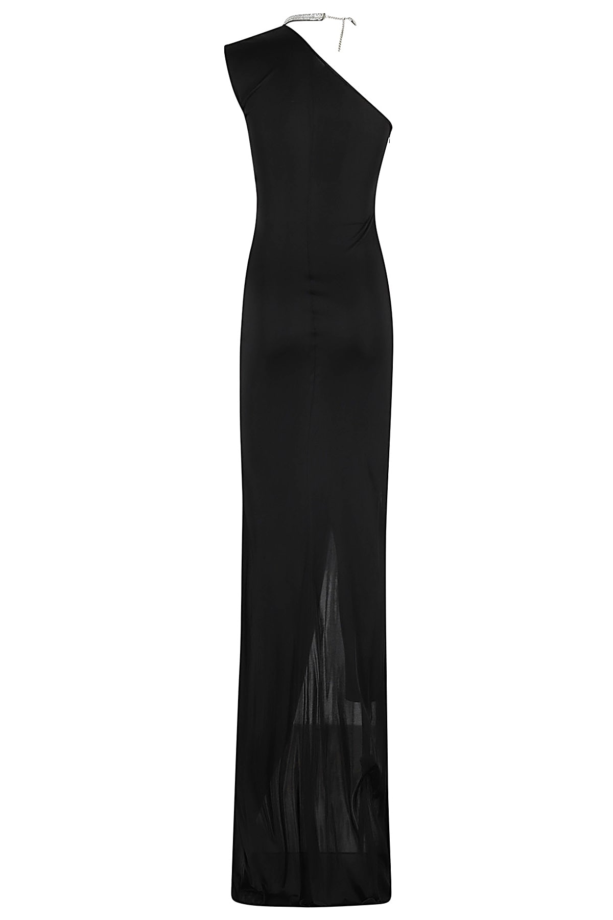 Shop David Koma Satin Bow Strap Detail Midi Tweed Dress In Blacksilver