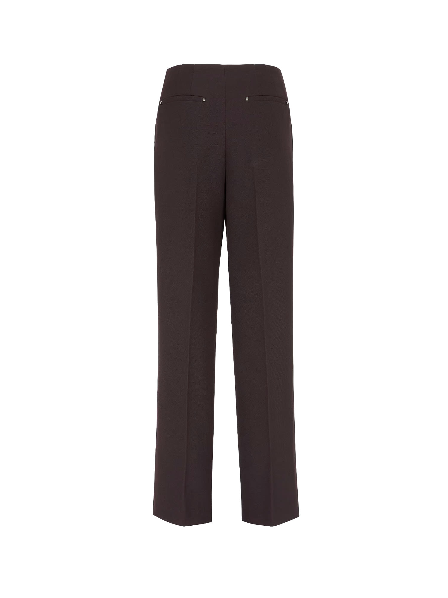 Shop Fendi Trouser In Purple