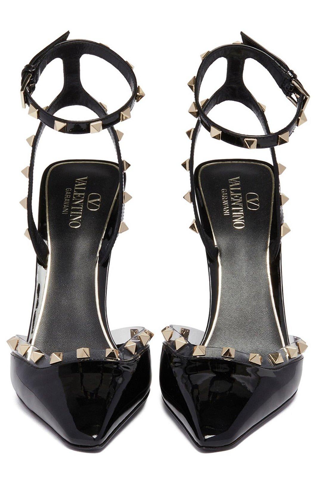 Valentino Garavani Rockstud Pointed Toe Pumps