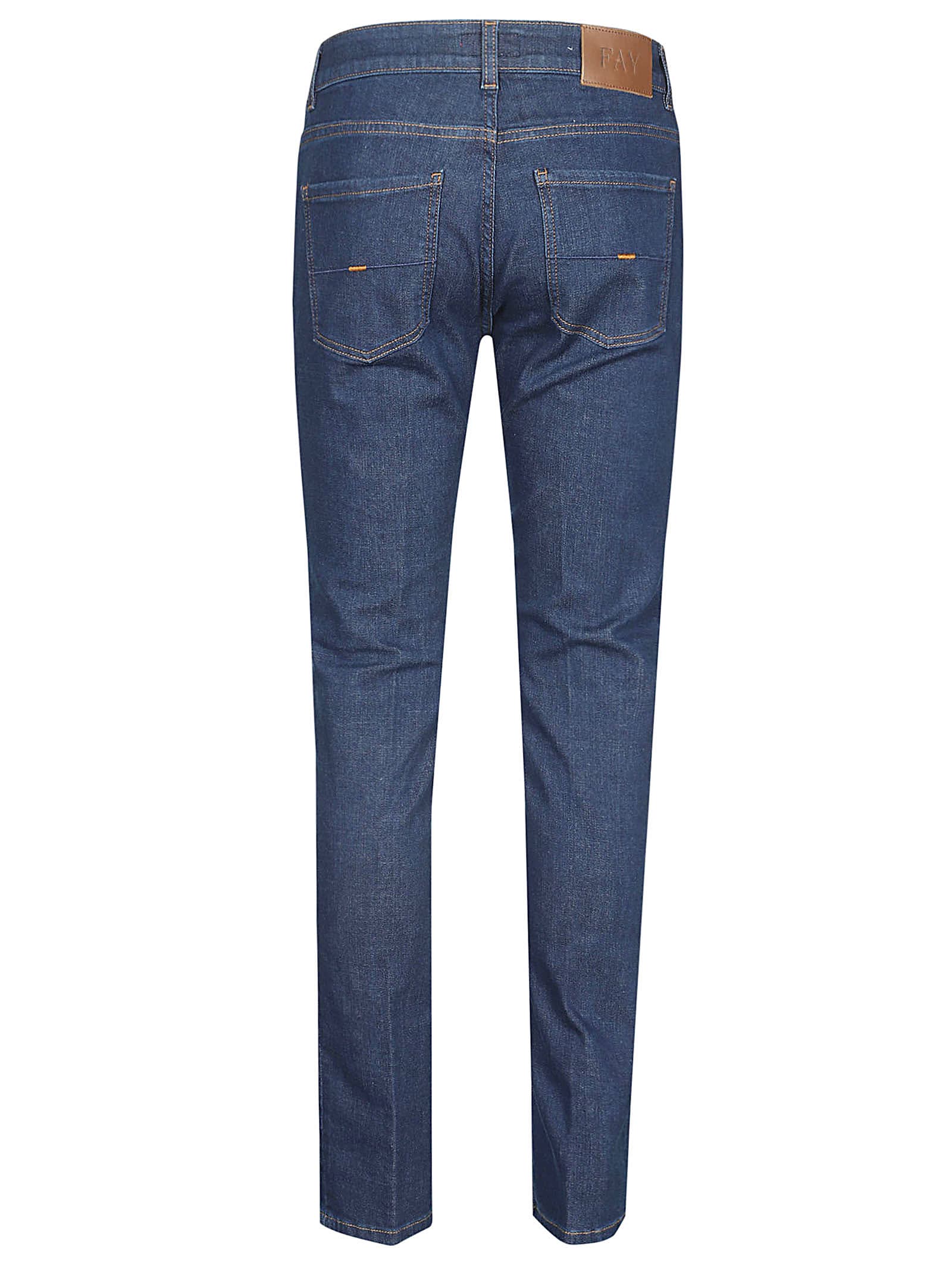 Fay Original Jeans In Blue
