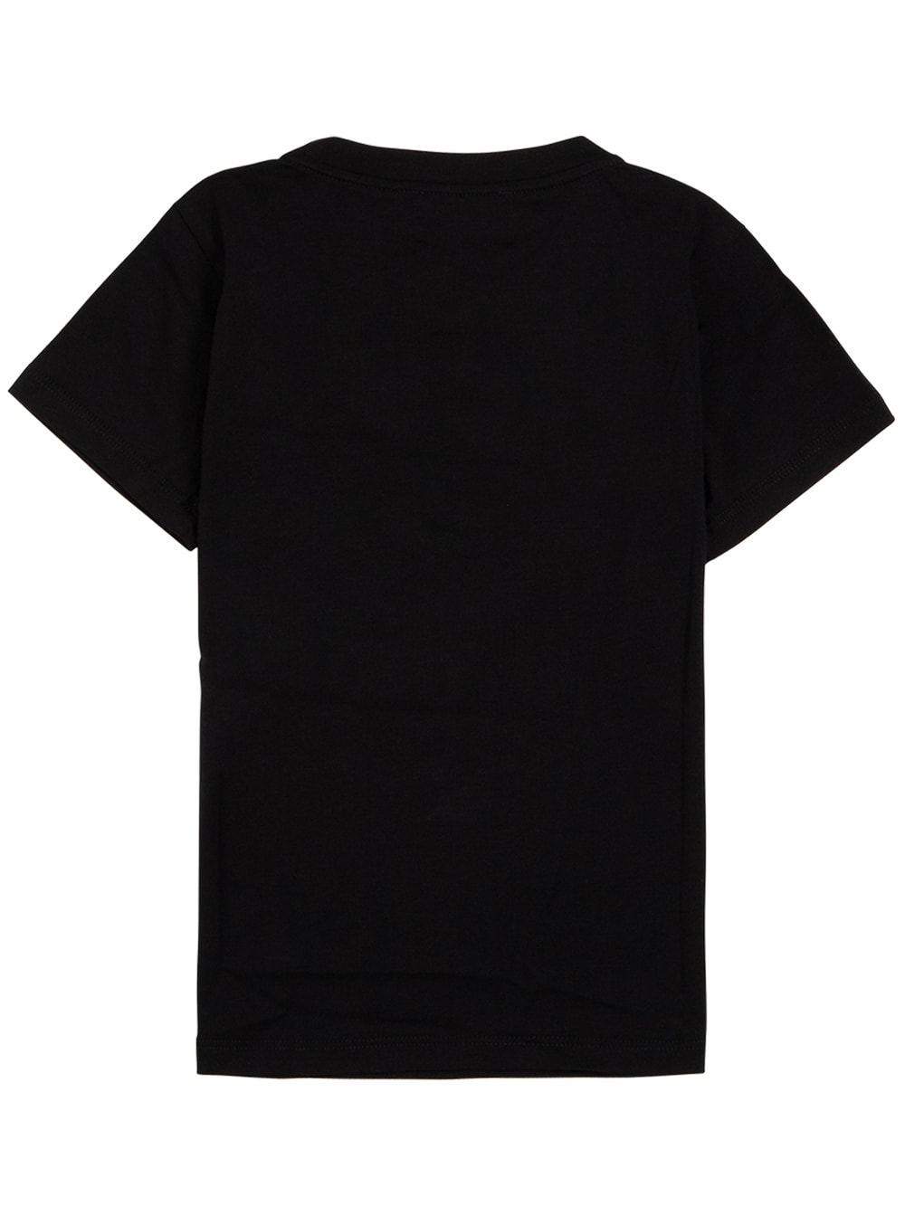 Shop Emporio Armani Armani Kids Baby Boys Black Jersey T-shirt With Contrasting Logo