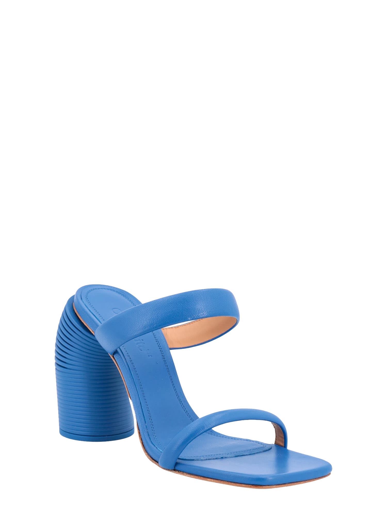 Shop Off-white Tonal Spring Sandals In Blue