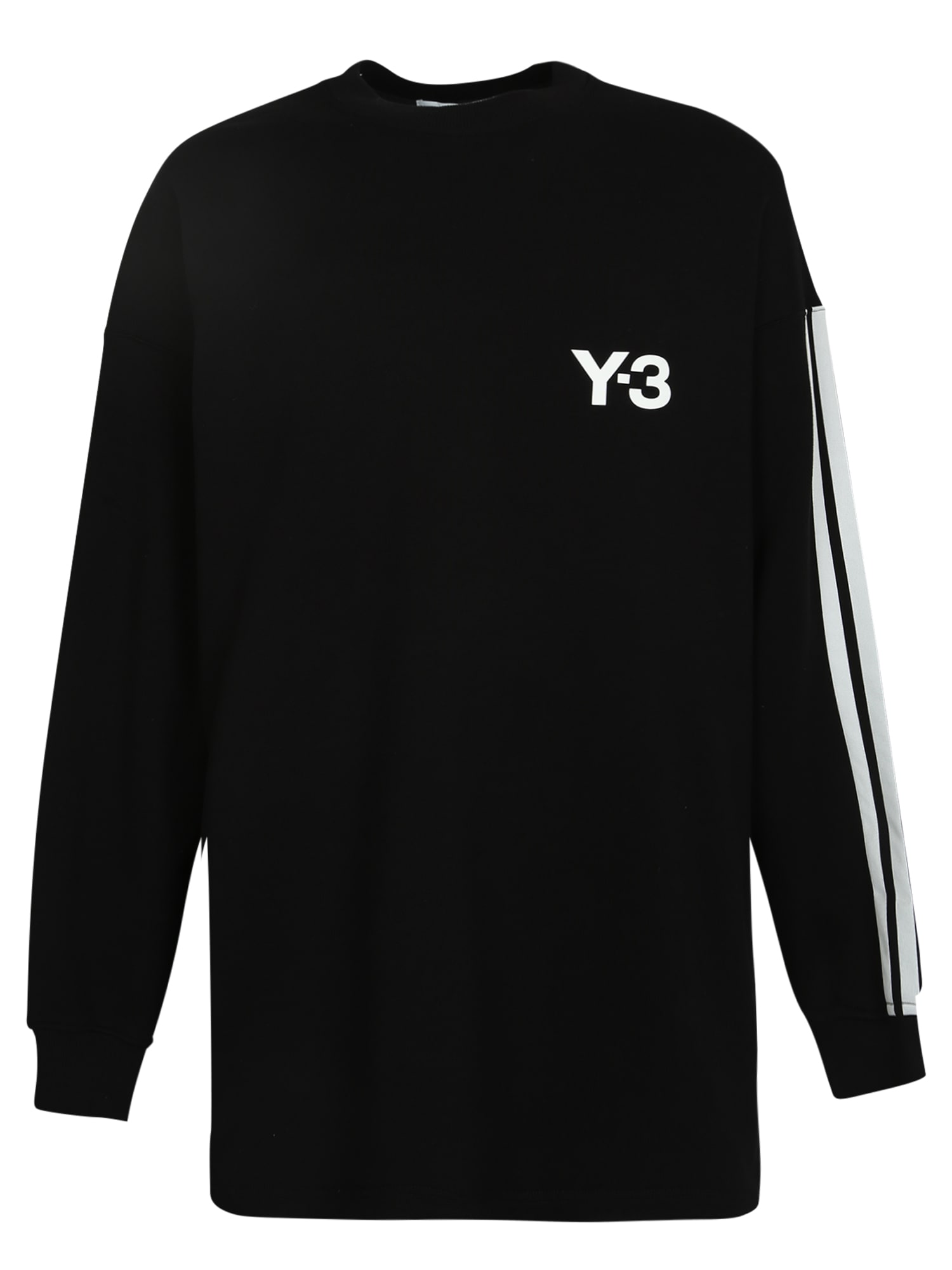 Y-3 LOGO PRINT SWEATSHIRT