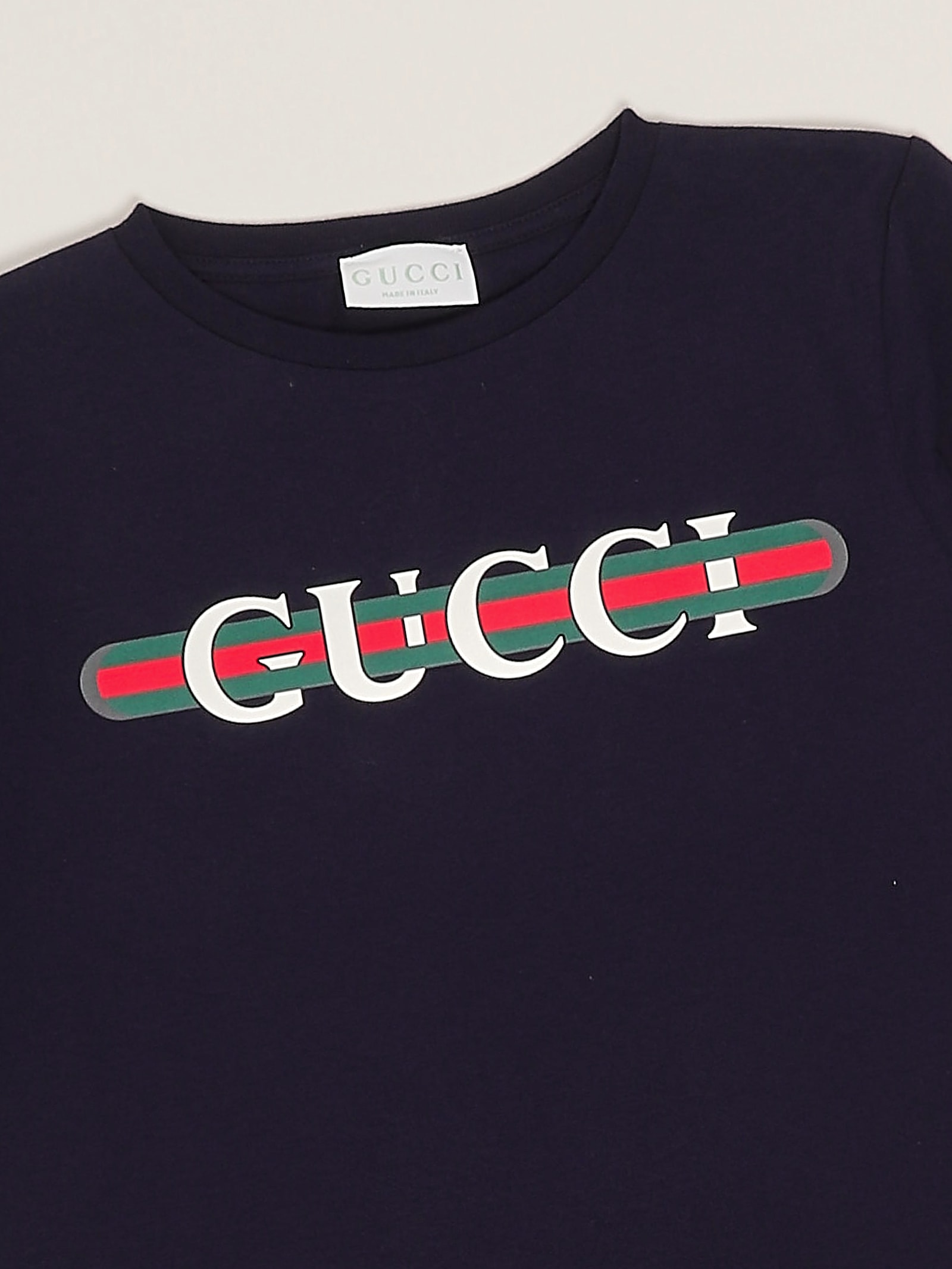 Gucci T-shirt T-shirt In Black