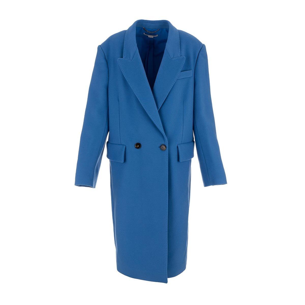 STELLA MCCARTNEY DOUBLE BREASTED LONG SLEEVED COAT