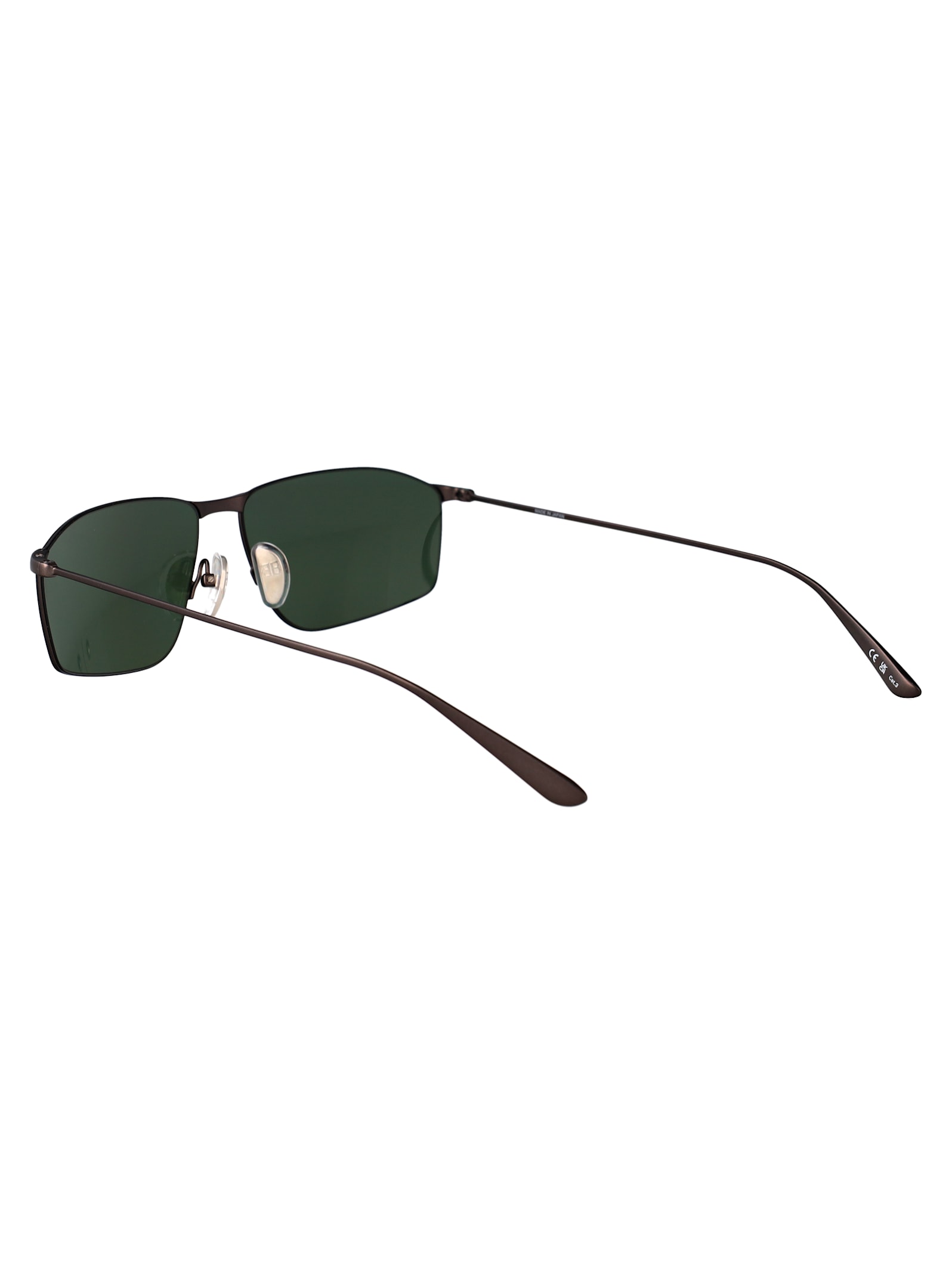 Balenciaga Bb0413s-003 - Grey Sunglasses In Grey-grey-green