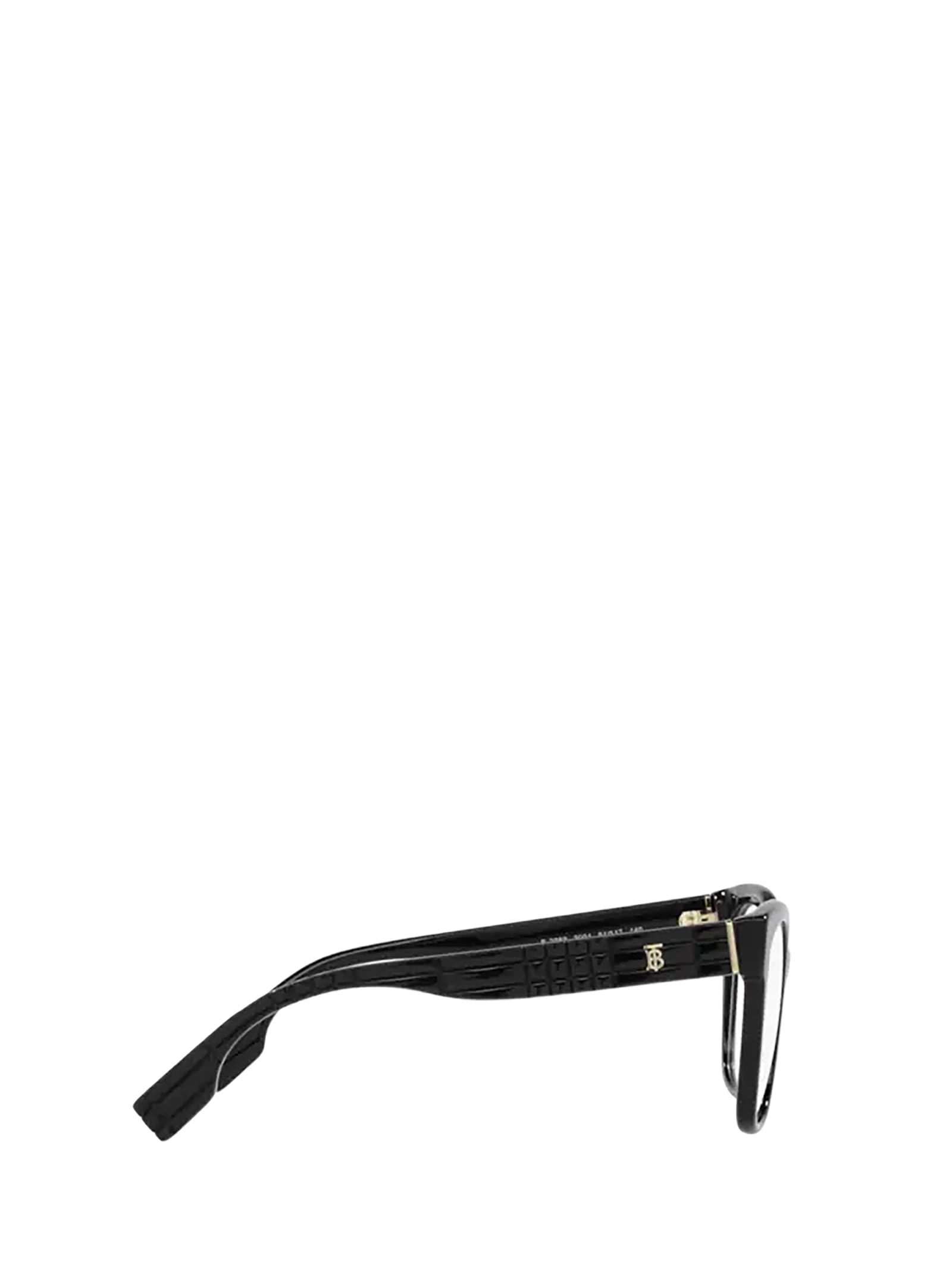 Shop Burberry Eyewear Be2363 Black Glasses