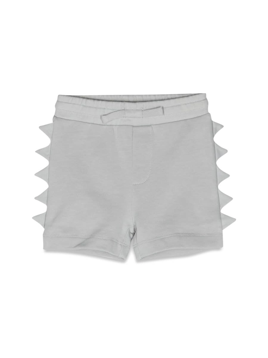 Shop Stella Mccartney Jersey Shorts In Grey