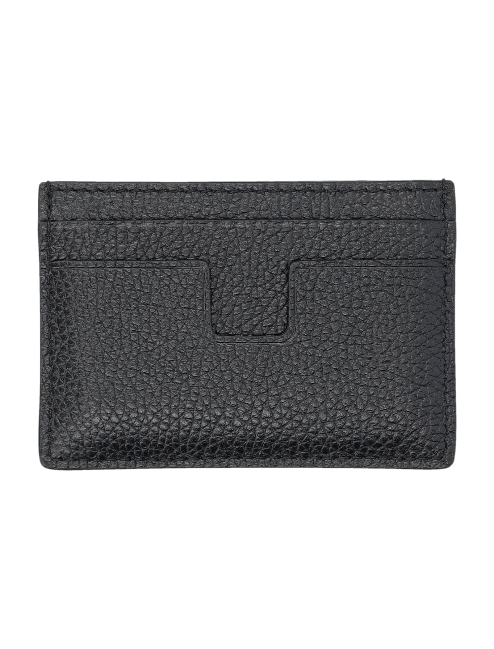 Shop Tom Ford Card Holder In Black