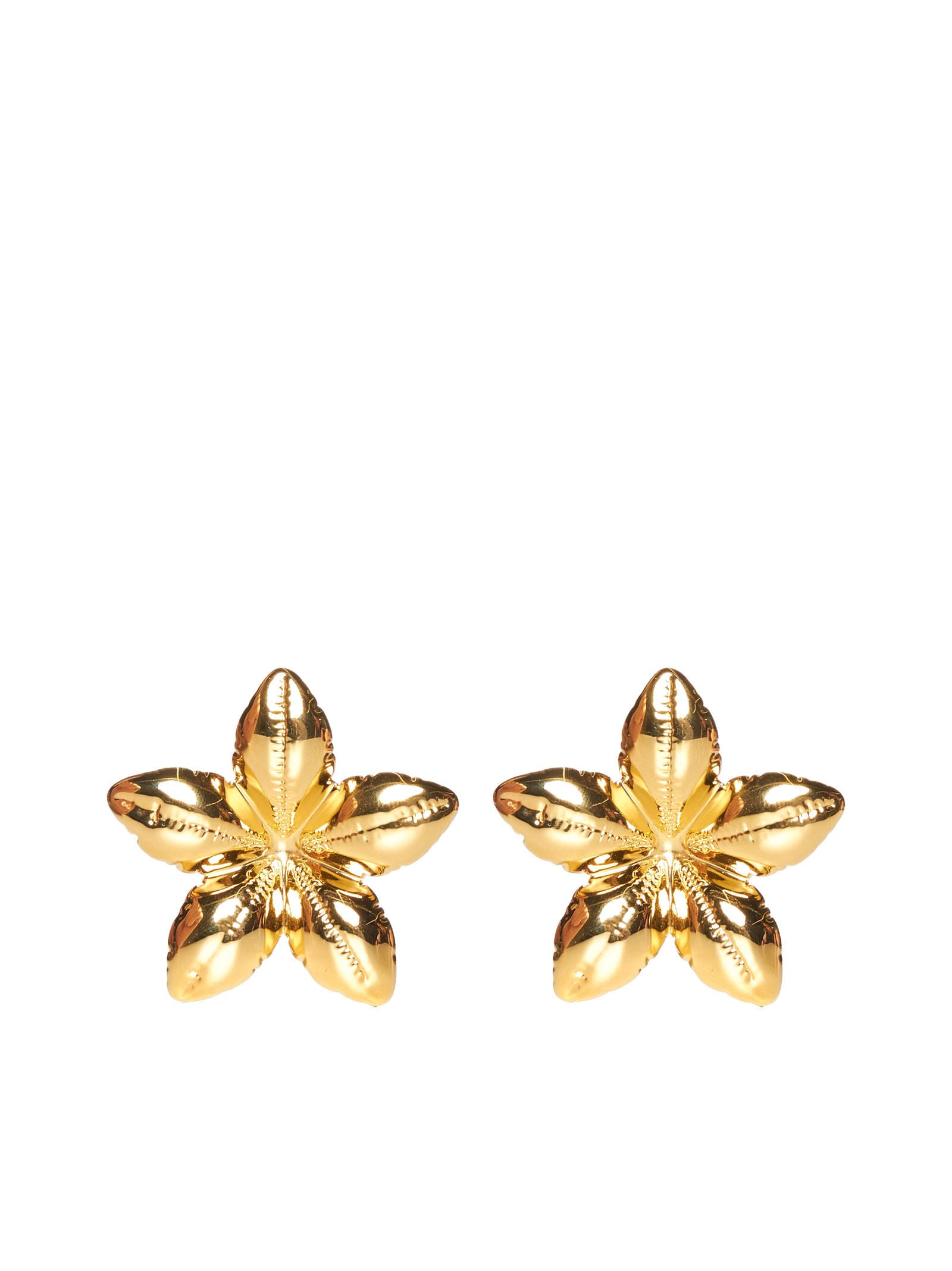 Shop Marni Earrings In Golden