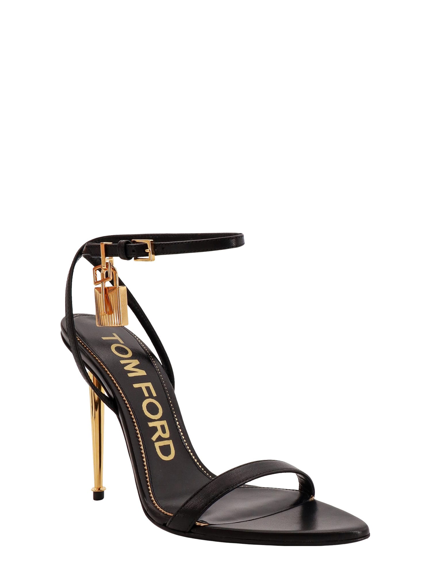 Shop Tom Ford Sandals In Black