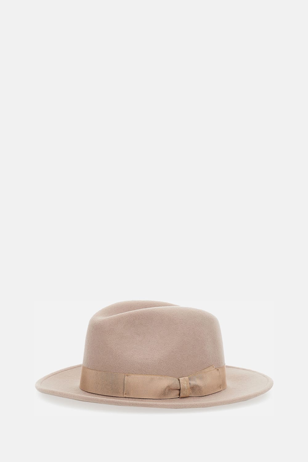 Borsalino Federico Ribbon-trim Hat In Brown