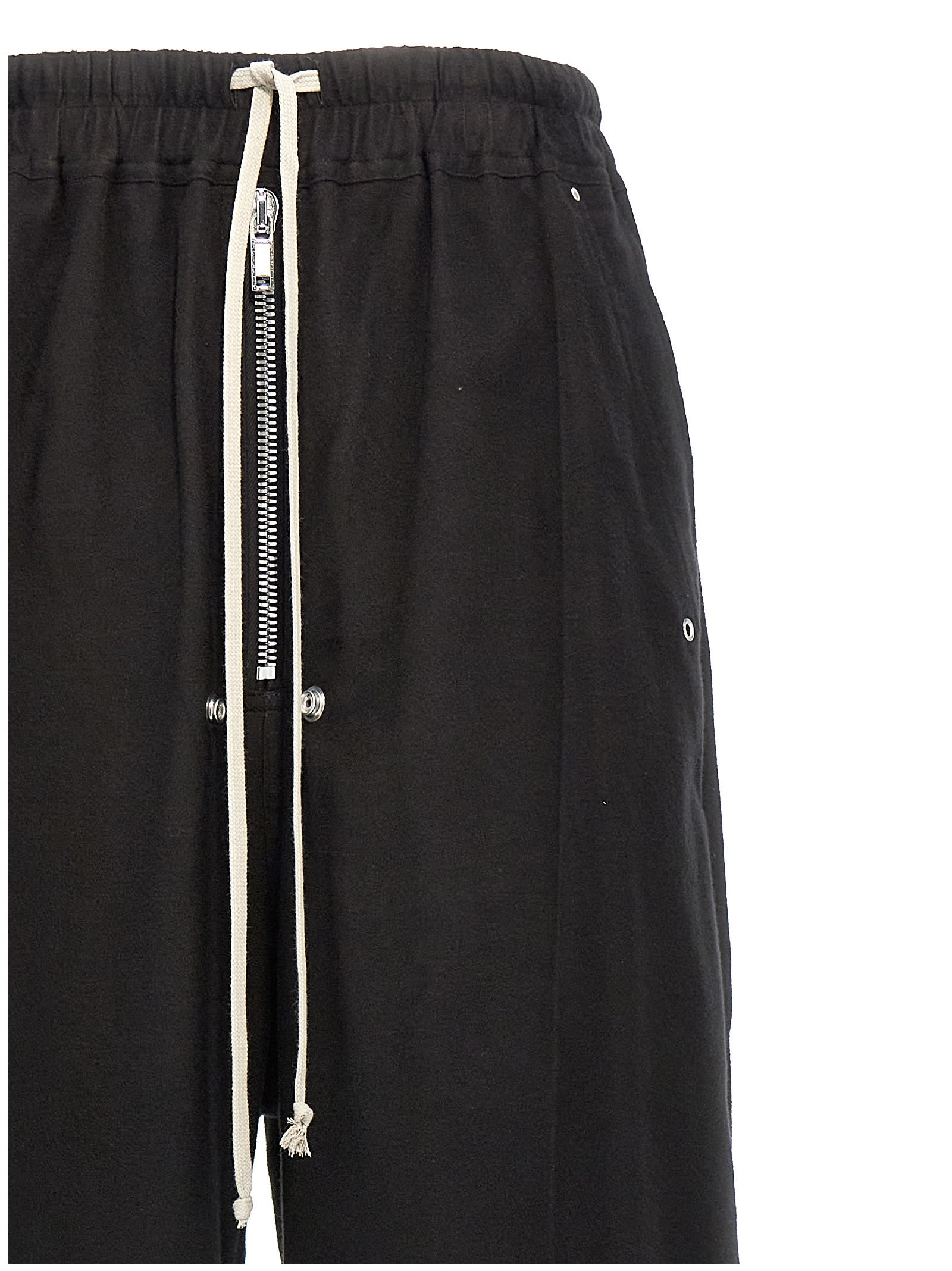 Shop Rick Owens Wide Bela Pants In Black