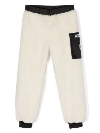 MOSCHINO PANTS WITH APPLICATION