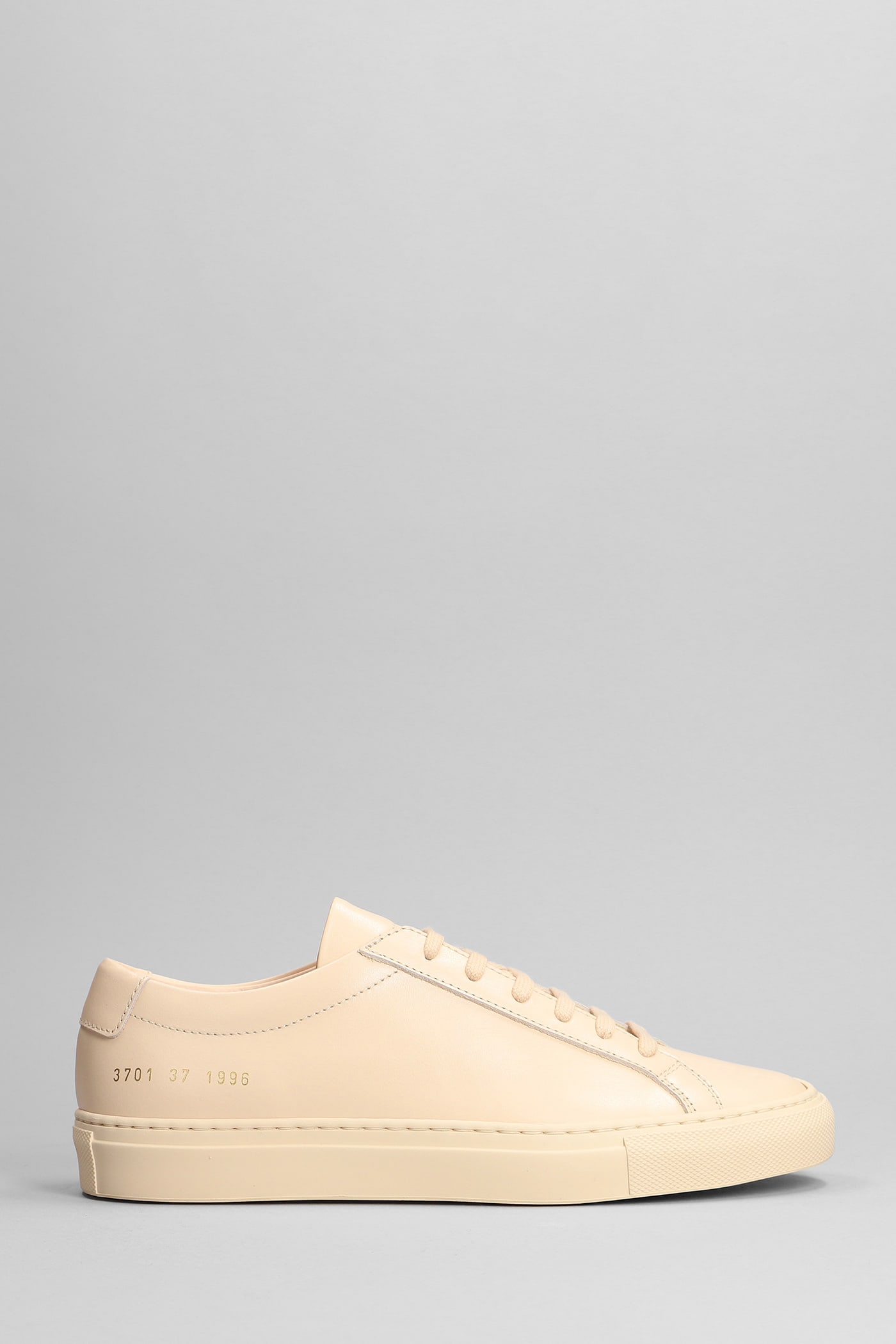 COMMON PROJECTS ORIGINALS ACHILLES SNEAKERS IN POWDER LEATHER