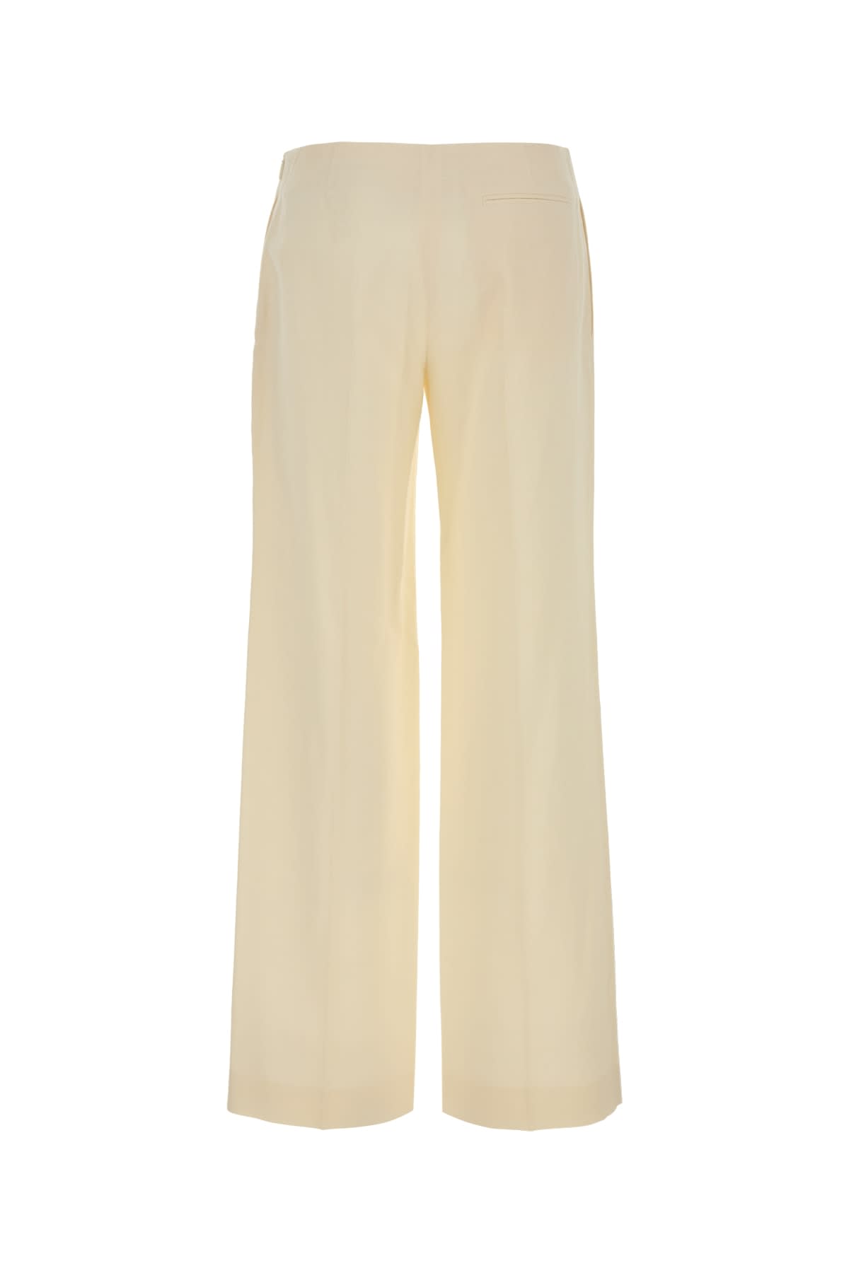 The Row Long Wide Leg Trousers In Neutral