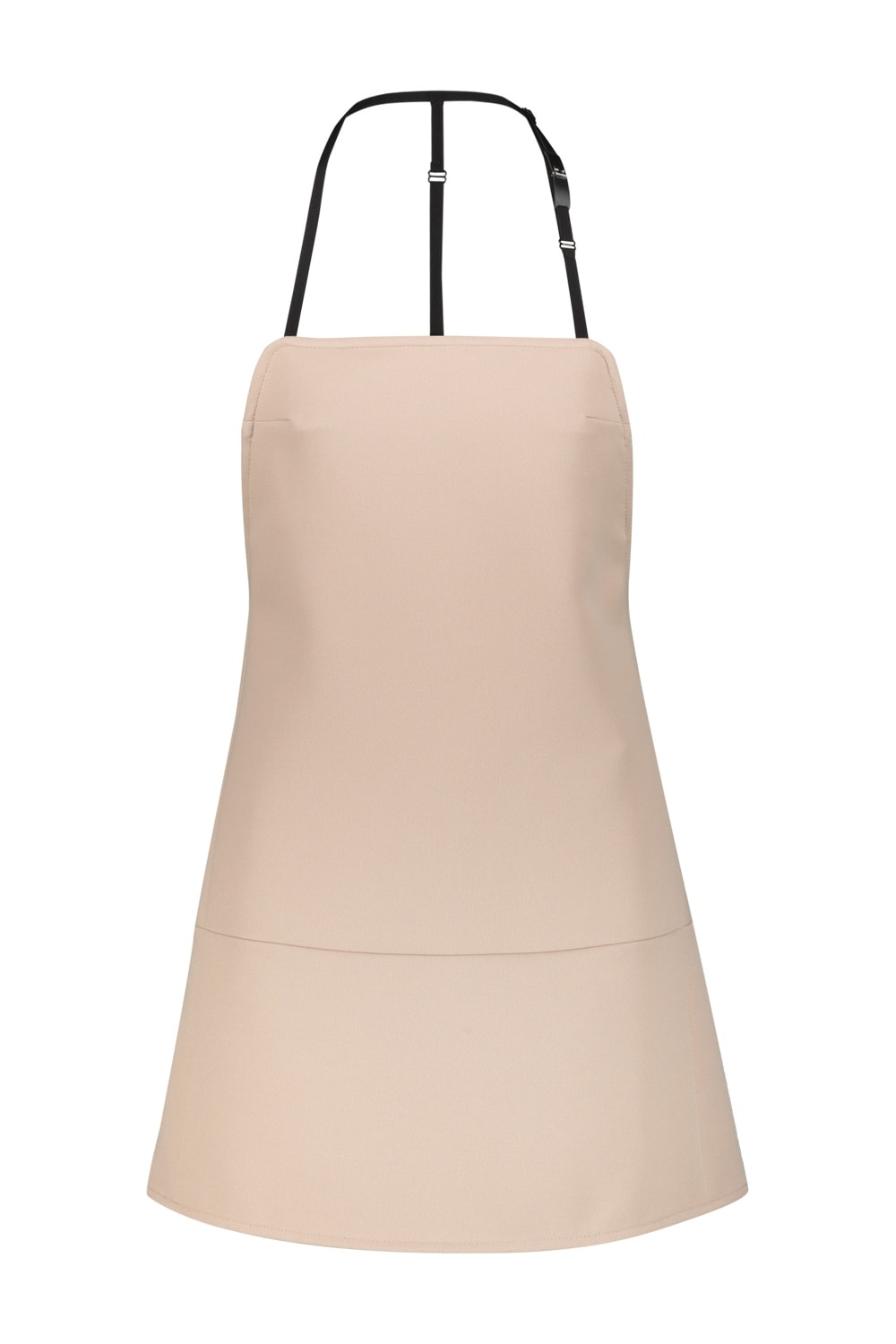 Shop Courrèges Backless Twill Dress